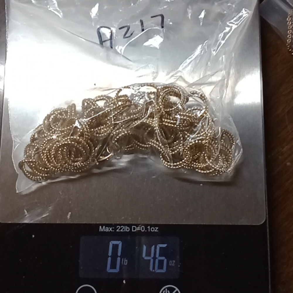Betsy Johnson Gold Necklace #A217 - Picture 7 of 7